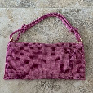 SPARKLY PINK SLINKY HANDBAG - NWOT